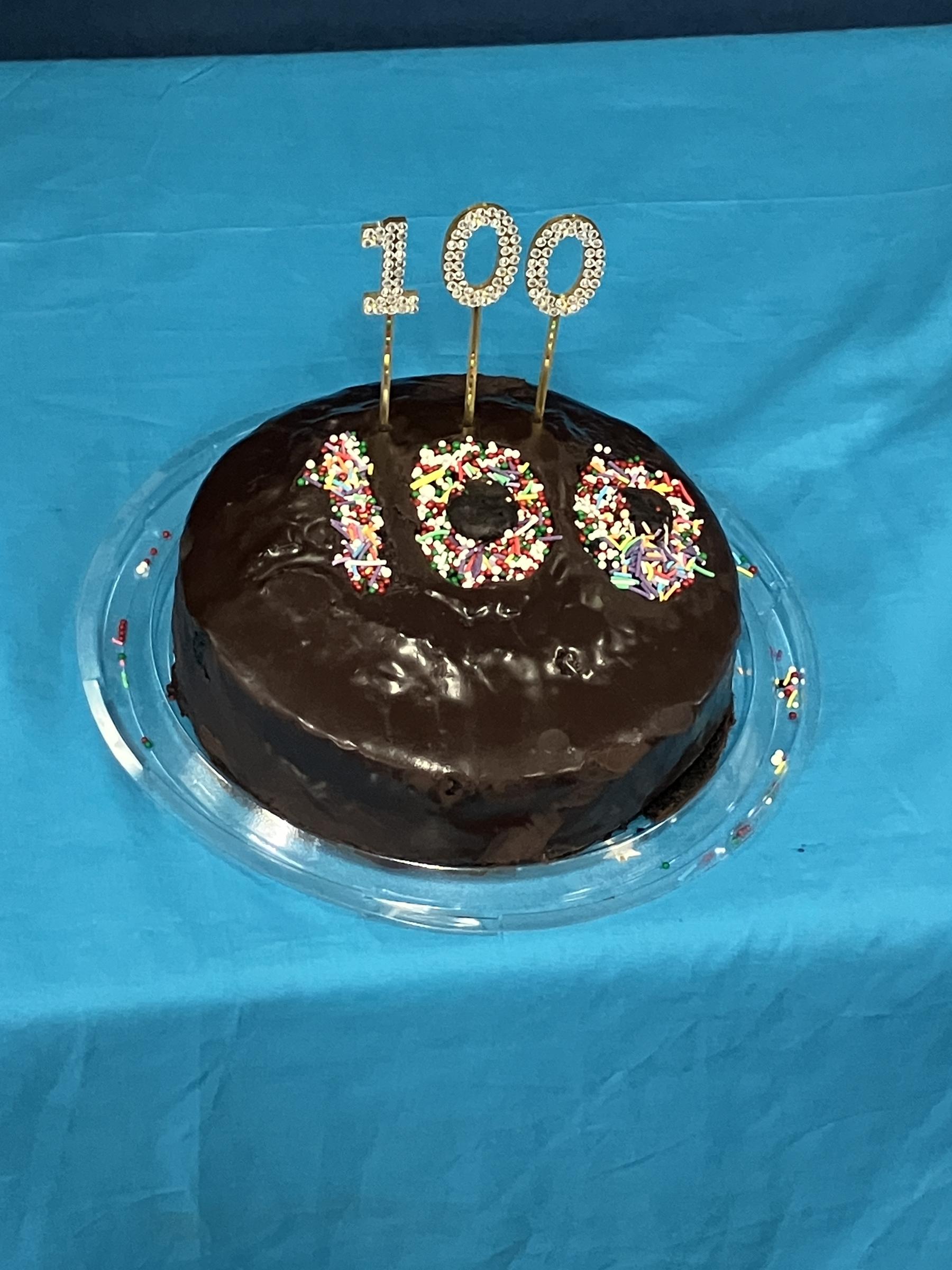 100 Days of Kindergarten Banner Photo