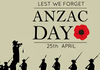 ANZAC Day March Banner Photo