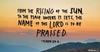 Praise and Prayer Points Banner Photo