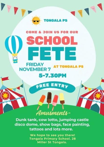 School Fete Banner Photo