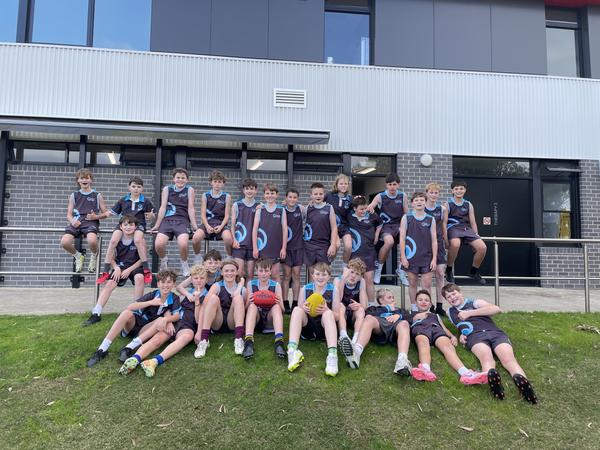Year 7 Boys AFL Banner Photo