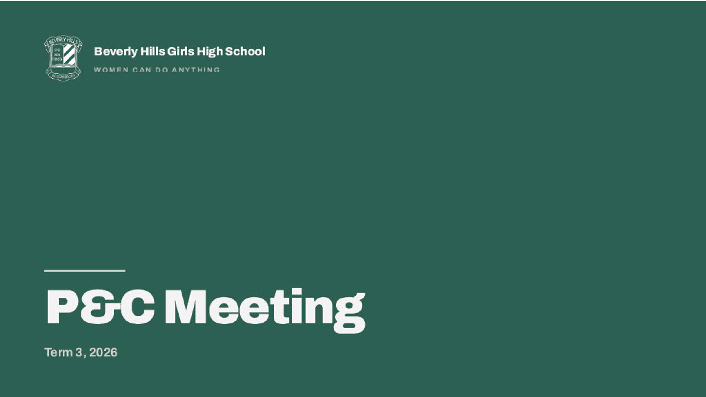 P&C Term 3 Banner Photo