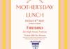 Mother's Day Lunch Banner Photo