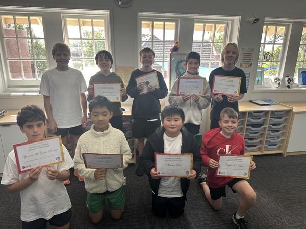 Maths Olympiad Awards Banner Photo