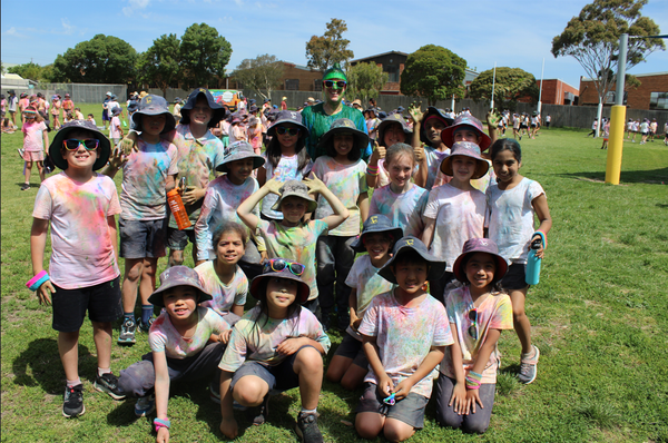 COLOUR FUN RUN Banner Photo