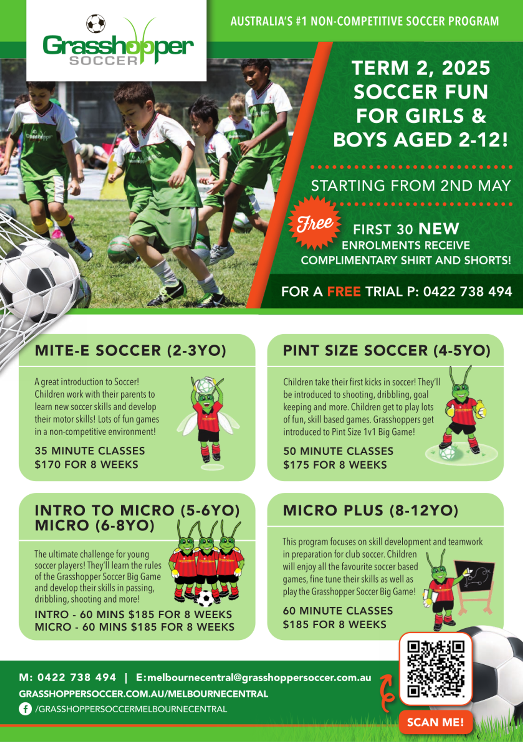 Grasshopper Soccer Banner Photo