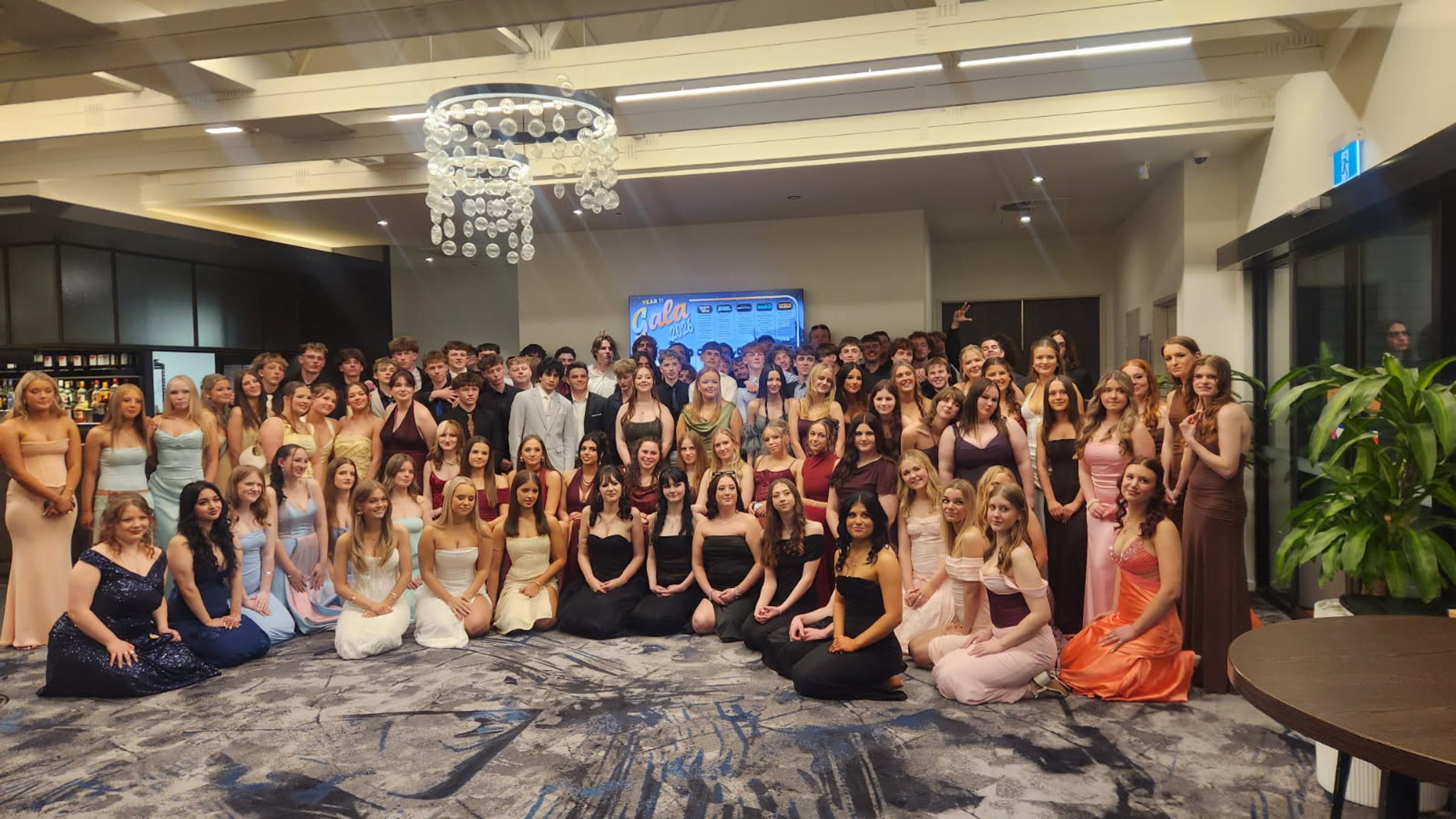 Year 11 Gala Banner Photo