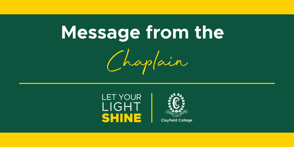 Message from the Chaplain Banner Photo