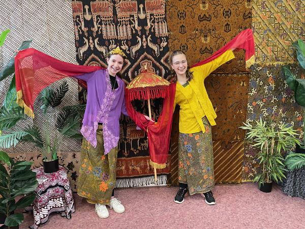 Year 8 Indonesian Dress Up Day Banner Photo