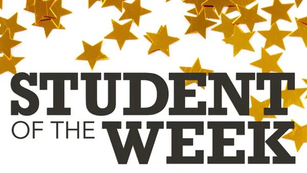 Student of the week  Banner Photo