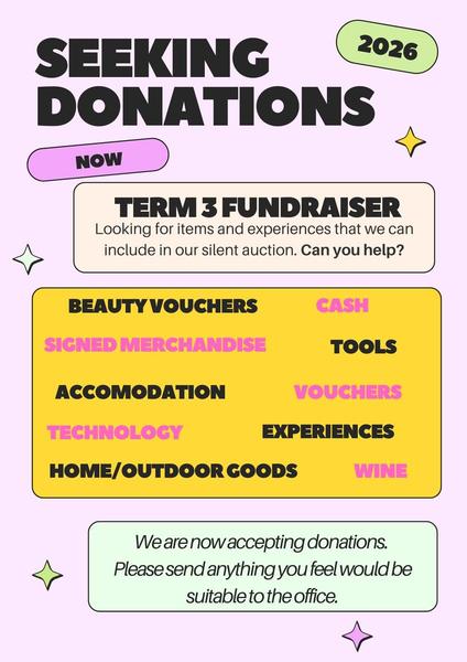 Silent Auction - Seeking Donations Banner Photo