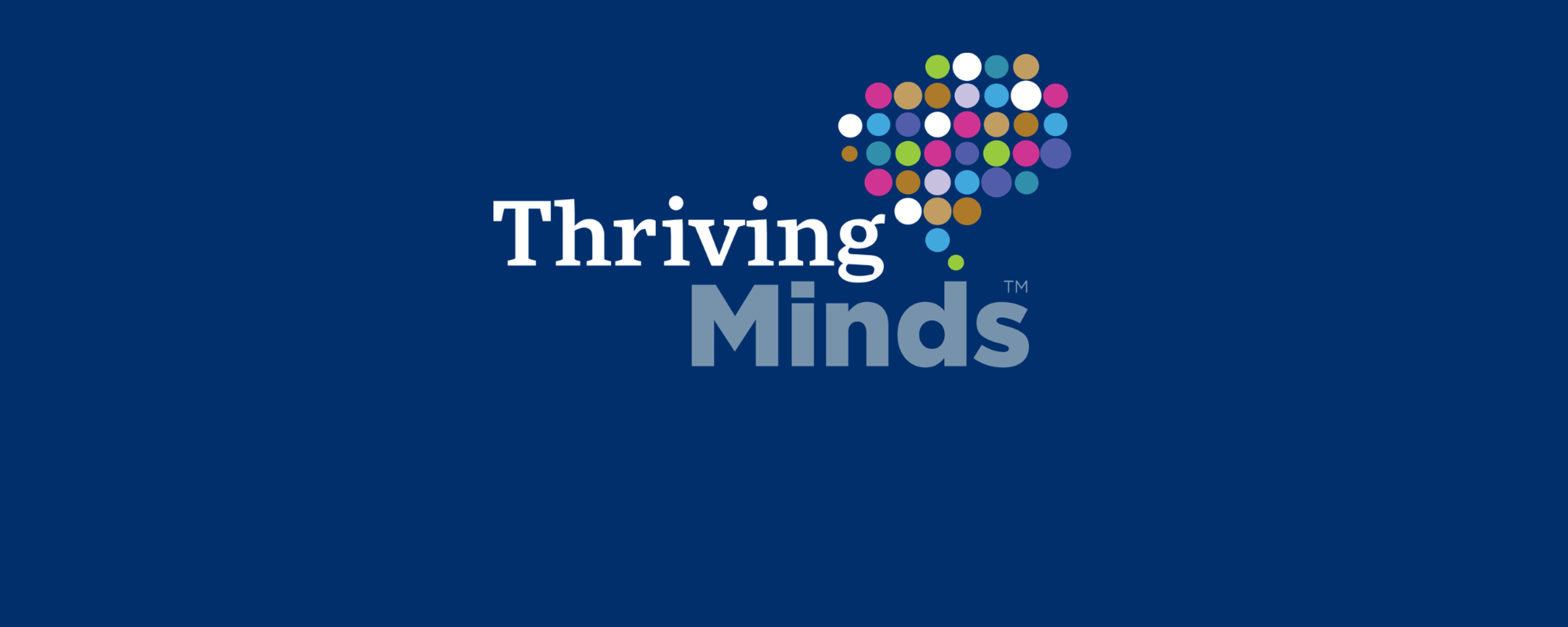  Thriving Minds Conference Banner Photo