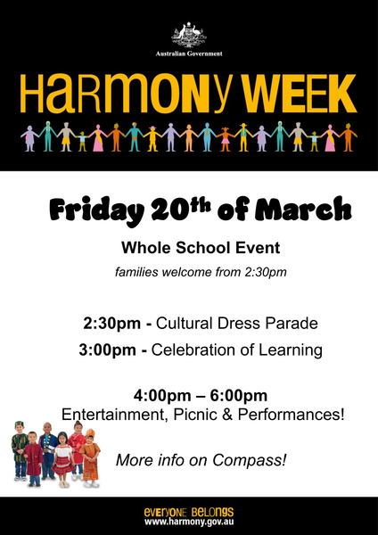 HARMONY WEEK Banner Photo