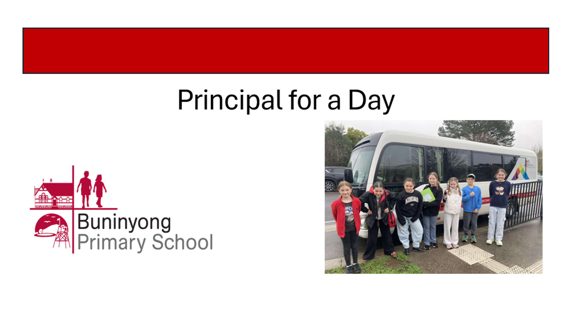 Principal for a Day Banner Photo