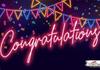 Special Congratulations Banner Photo