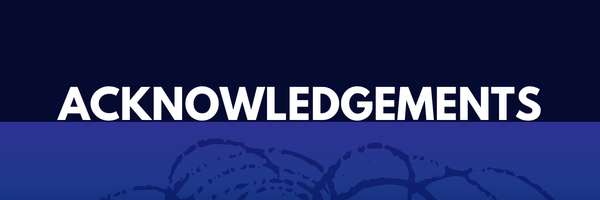 Acknowledgements Banner Photo