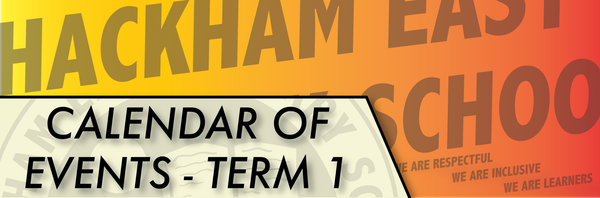 CALENDAR OF EVENTS Banner Photo