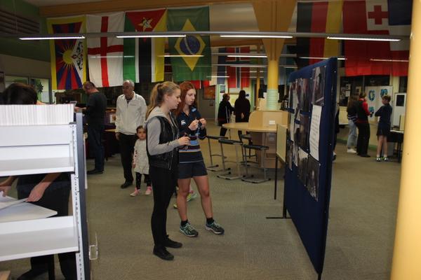 Year 12 Design & Technology and Visual Arts Exhibition Banner Photo