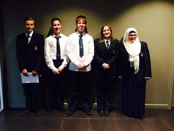 Year 9 Rotary Speakers Banner Photo