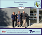 Congratulations Jaret Banner Photo