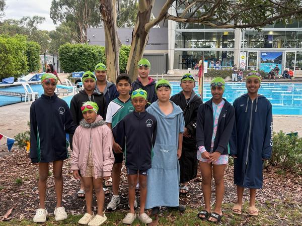 District Swimming Banner Photo