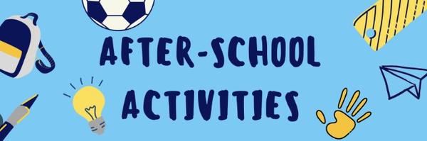 After School Activities  Banner Photo