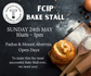FCIP Open Day Bake Stall Banner Photo