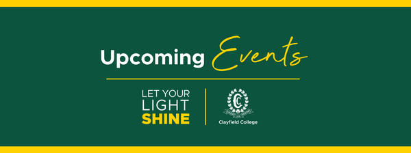 Upcoming Events Banner Photo