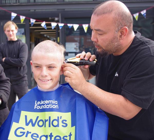 World's Greatest Shave Banner Photo