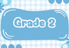 Grade 2 News Banner Photo