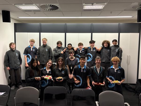 Year 9/10 Japanese Banner Photo