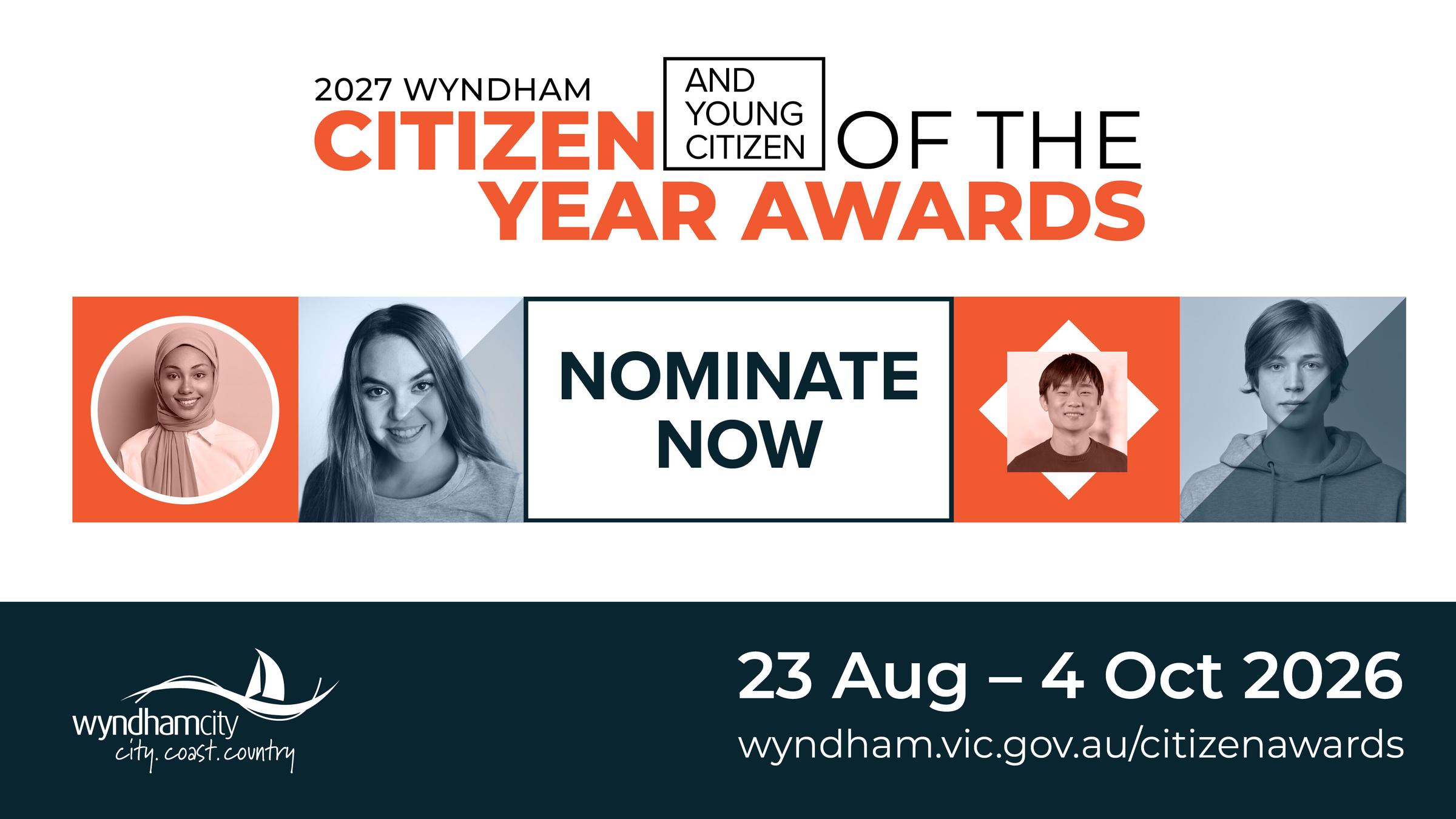 Citizen of the Year 2027 - Nominations Open  Banner Photo
