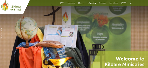 New website for Kildare Ministries  Banner Photo