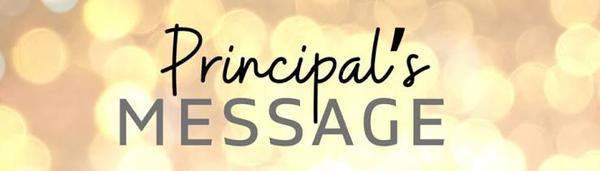 Principal's Message Banner Photo