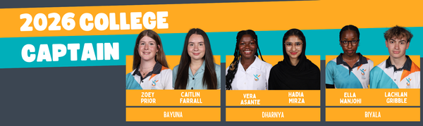 2026 College Captains Banner Photo