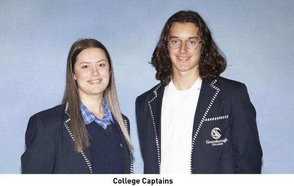 College Captains Message  Banner Photo