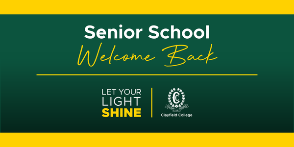 Senior School Welcome Banner Photo