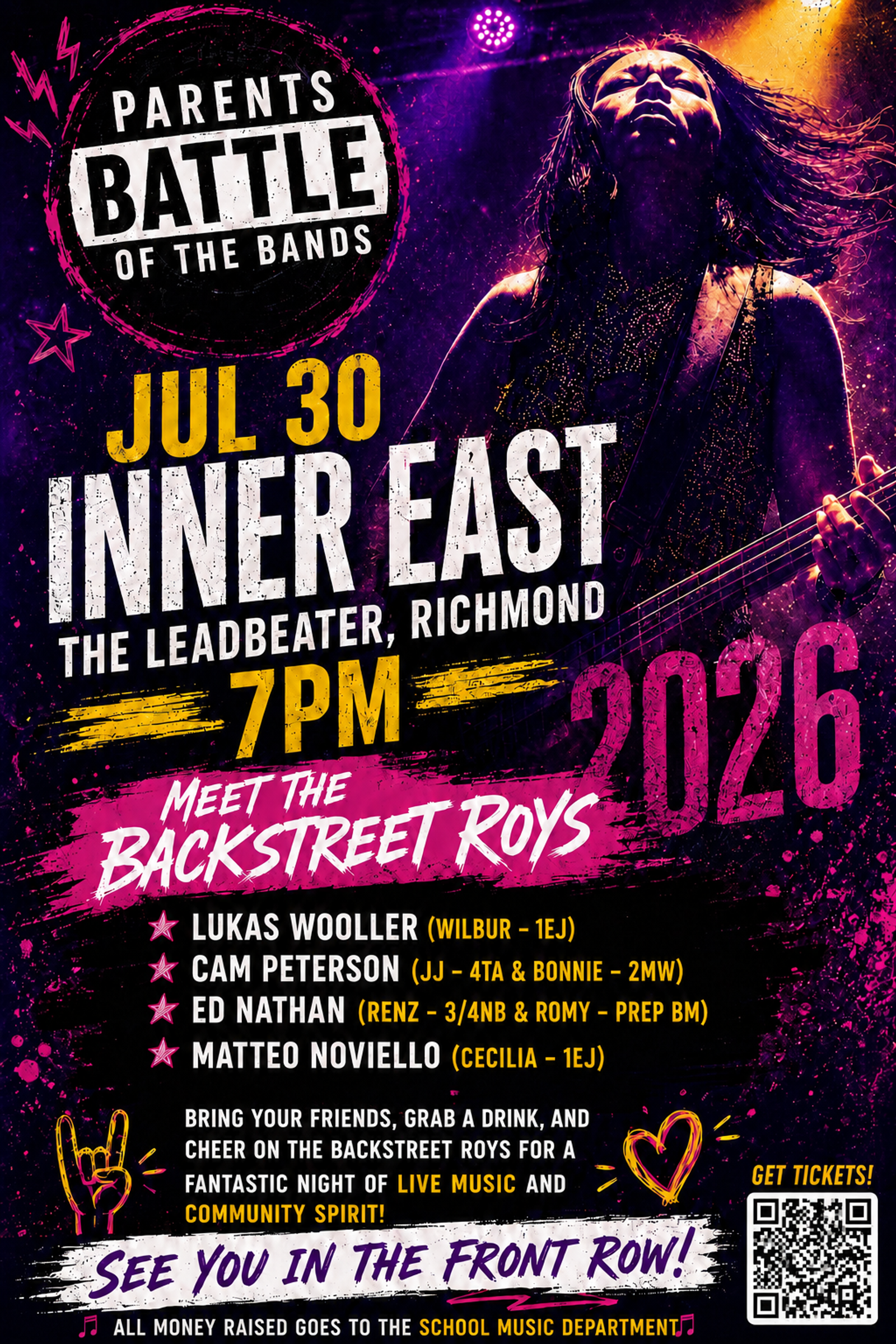 Battle of the Bands!! Banner Photo