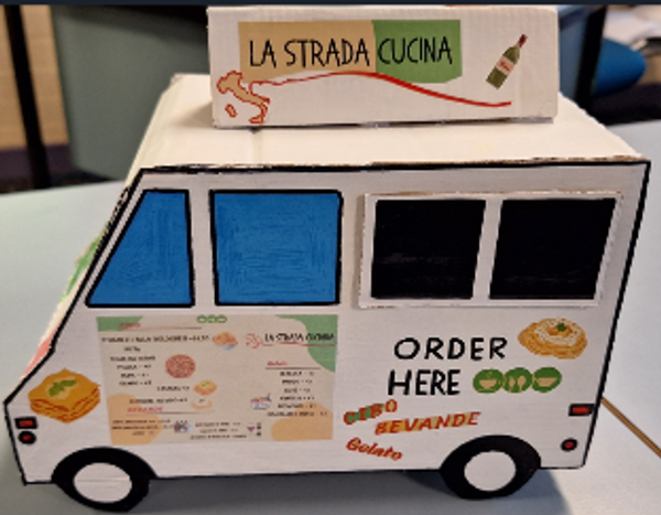 Create Your Italian Food Truck  Banner Photo