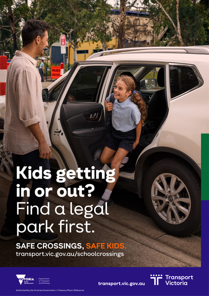 Being safe around school Banner Photo