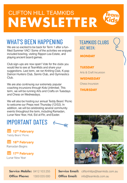 TeamKids Update Banner Photo