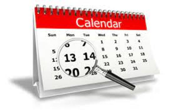 Dates for the diary  Banner Photo