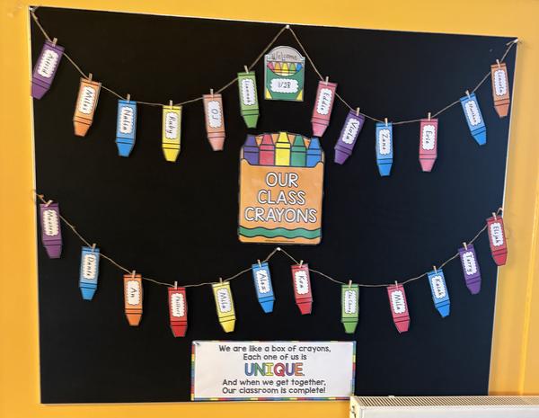 1/2 B is colouring SJV with creativity in Term 1! Banner Photo