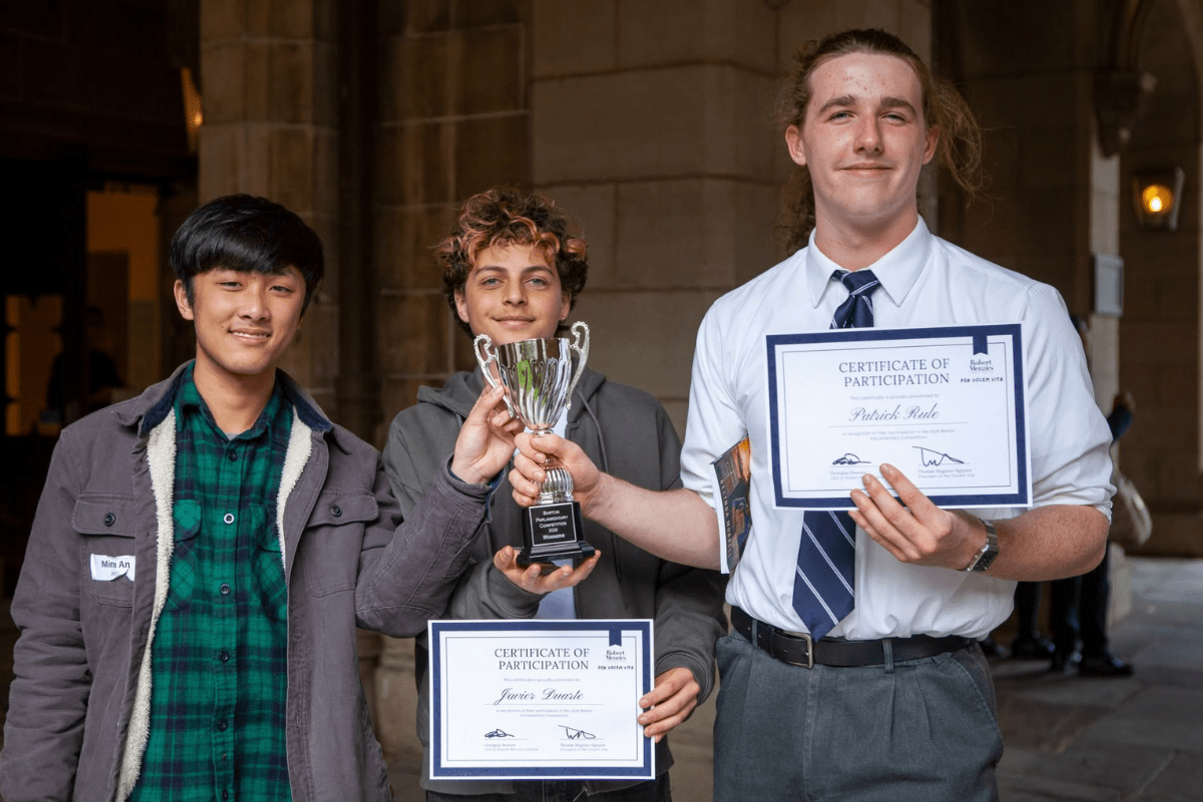 John Monash Science School Students Win Inaugural Barton Parliamentary Competition Banner Photo