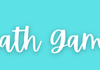 Math Games Banner Photo