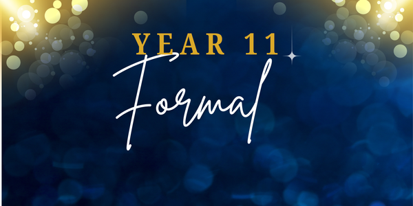 Year 11 Formal  Banner Photo