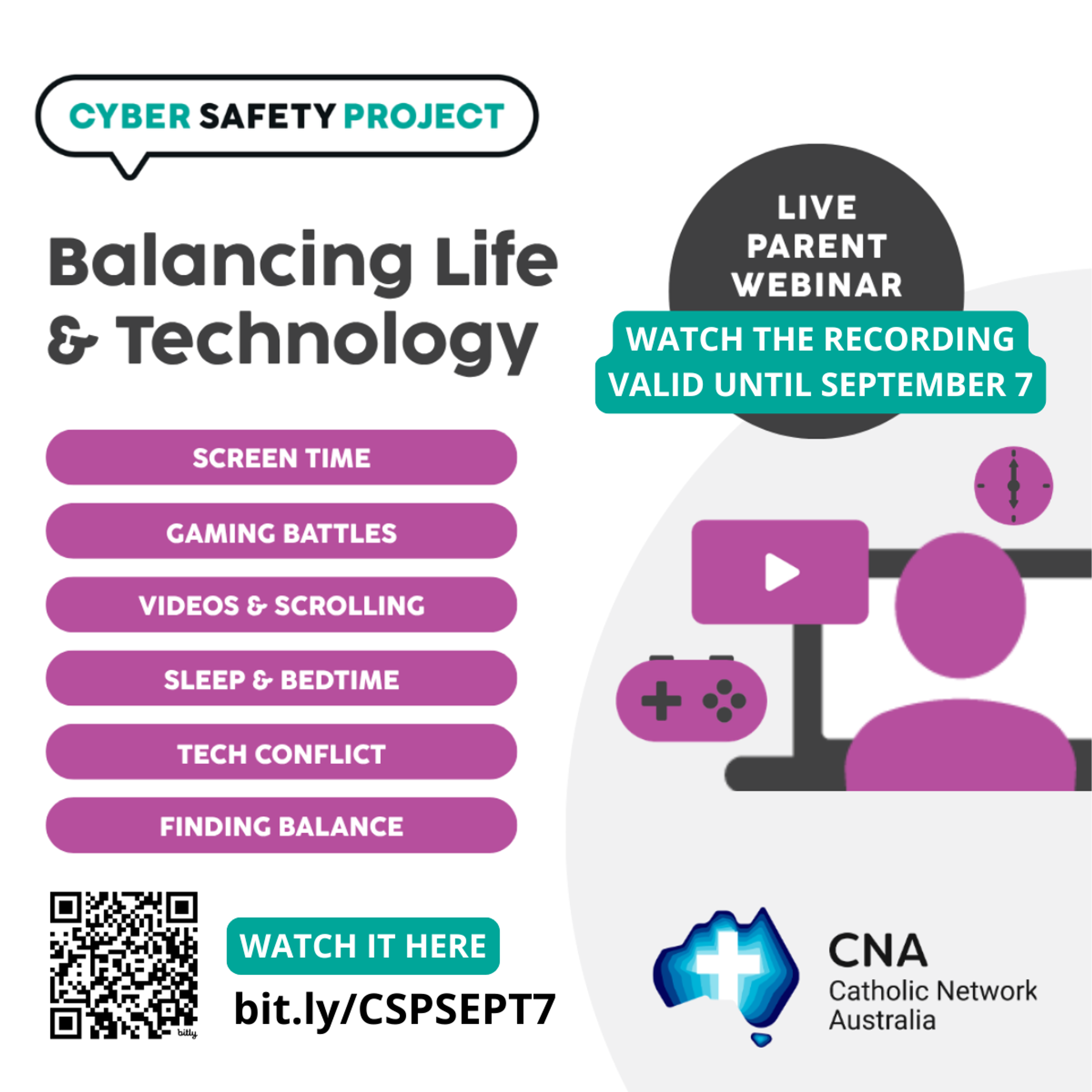Balancing Life & Technology Banner Photo