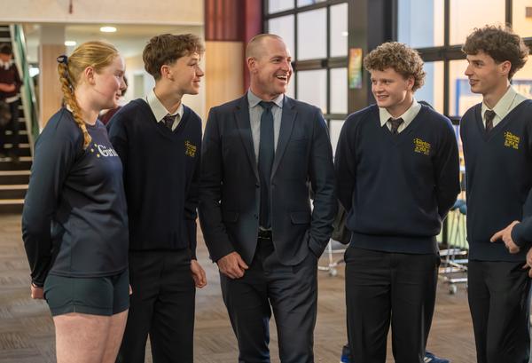 A full-circle moment: Marcus Smalley leads Girton’s Character and Culture into a new era  Banner Photo