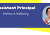 Assistant Principal - Welfare & Wellbeing Banner Photo