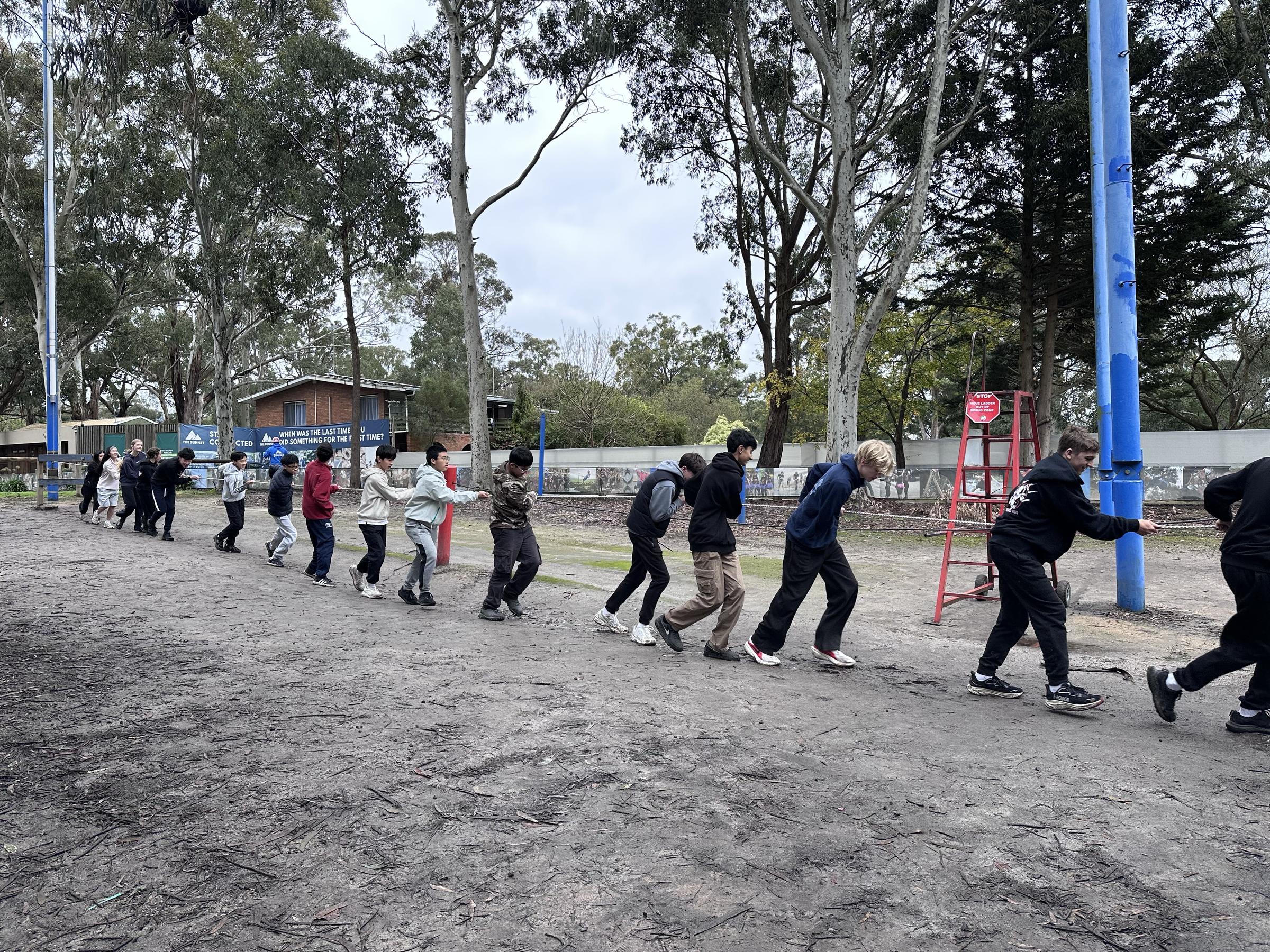 Year 9 The Summit Camp - Taking on the Challenge Banner Photo